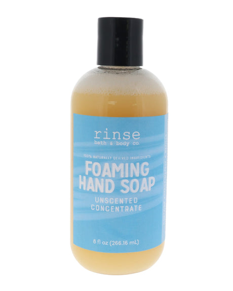 Unscented natural foaming hand soap from Rinse - handmade in Georgia