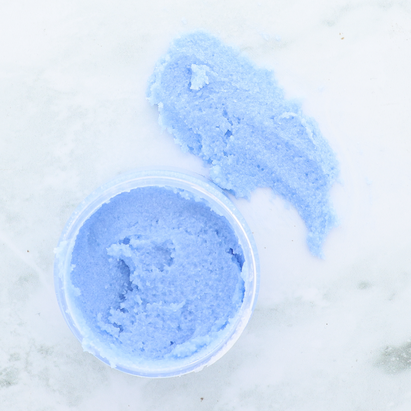 natural sugar scrub in Blue Citrus by Rinse Bath & Body - alternate angle