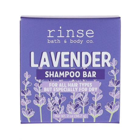 Natural natural shampoo bar | Lavender | Rinse Bath & Body Co.