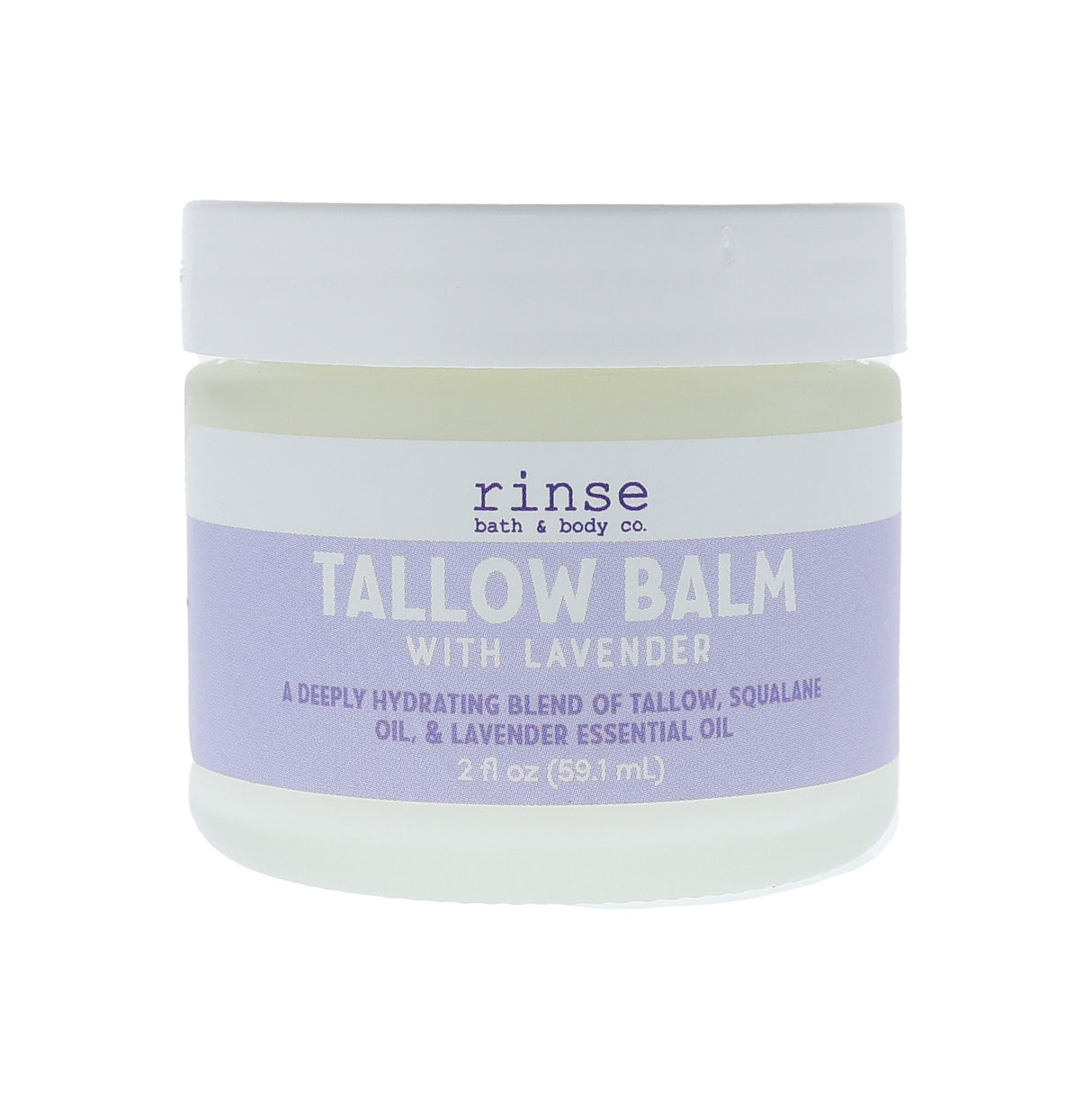 Rinse Tester - Tallow Balm - handmade natural product - alternate angle