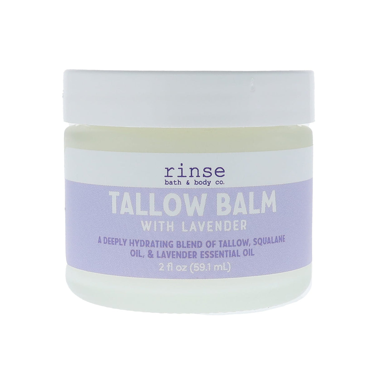 Rinse Tester - Tallow Balm - handmade natural product - alternate angle