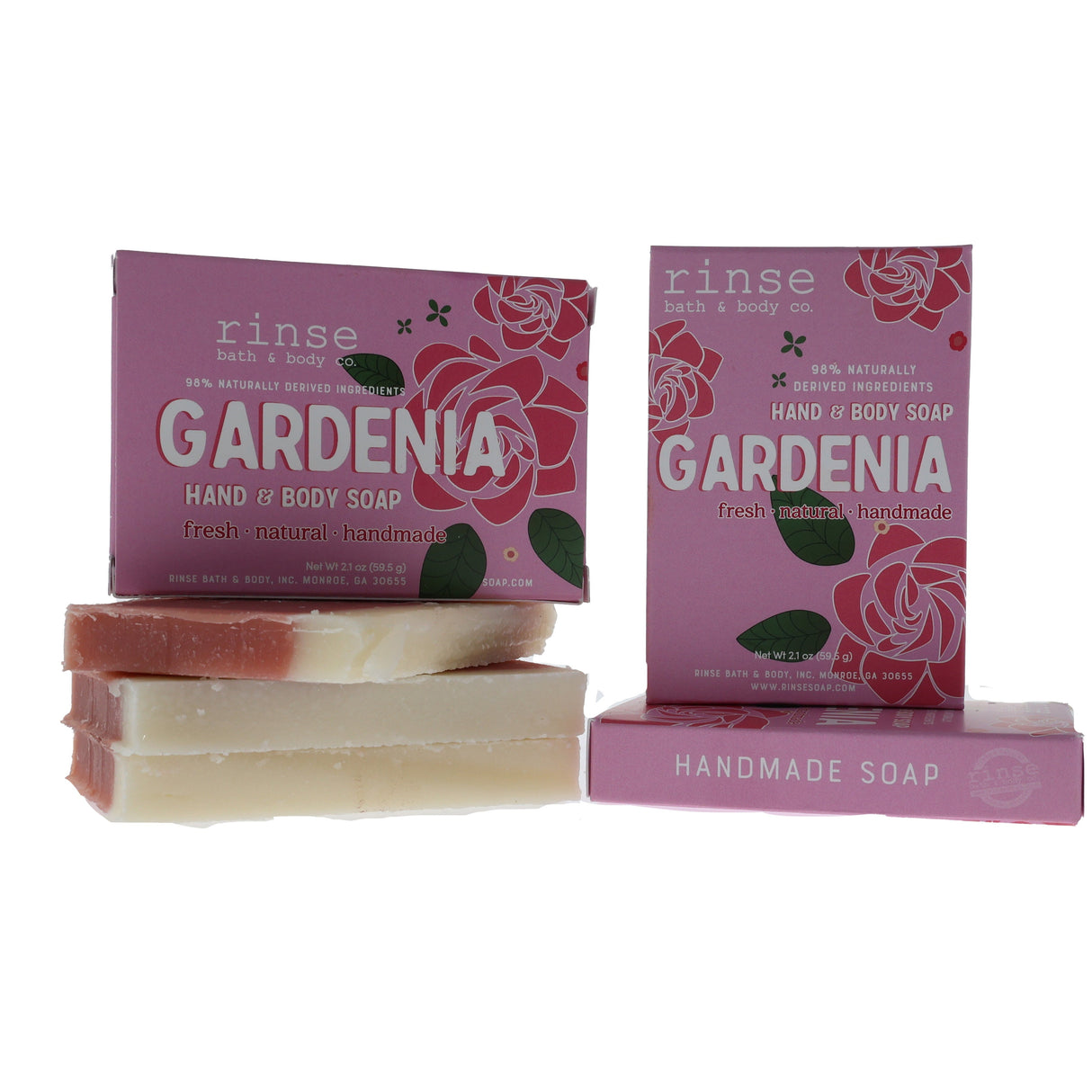 Handmade Tester - Mini Soap - naturally derived - texture close-up