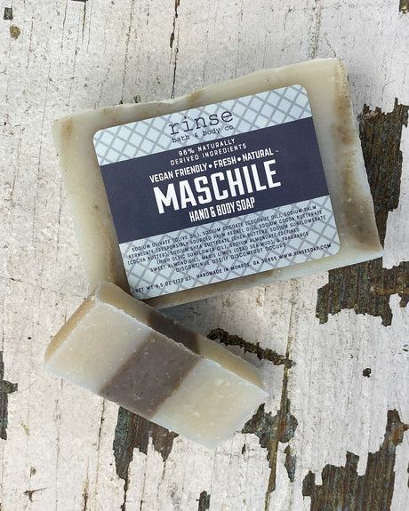 Natural natural bath & body product | Maschile | Rinse Bath & Body Co. - detail view