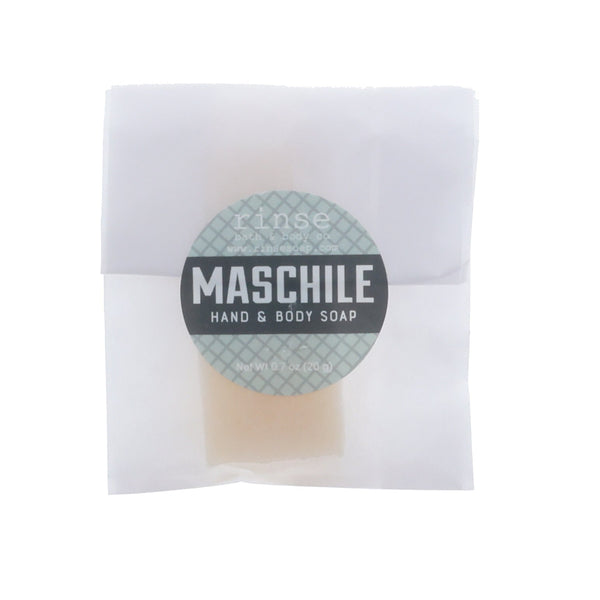 Maschile Soap Slice - Rinse Bath & Body