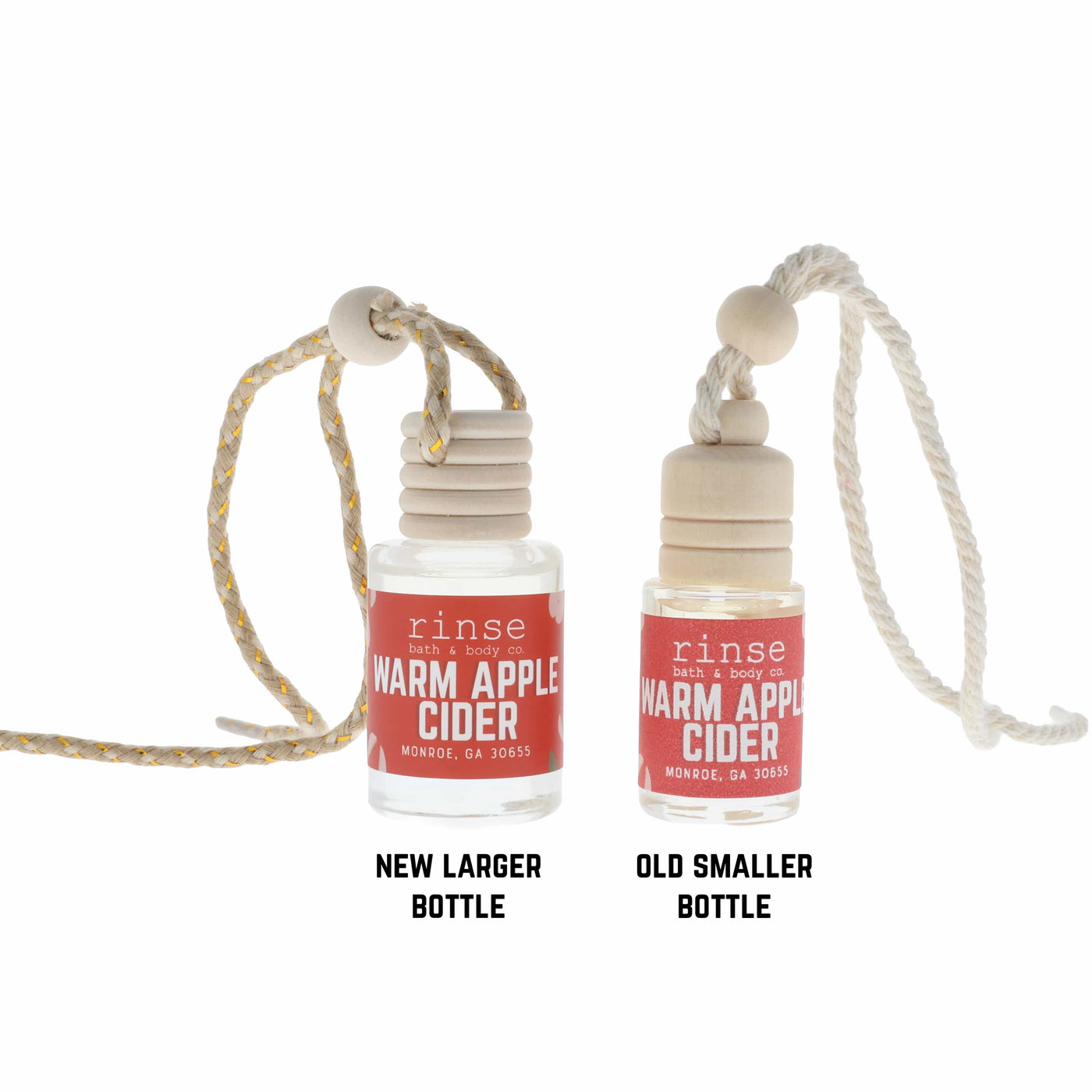 Warm Apple Cider Car Diffuser styled travel / cozy car — Rinse Bath & Body Co.