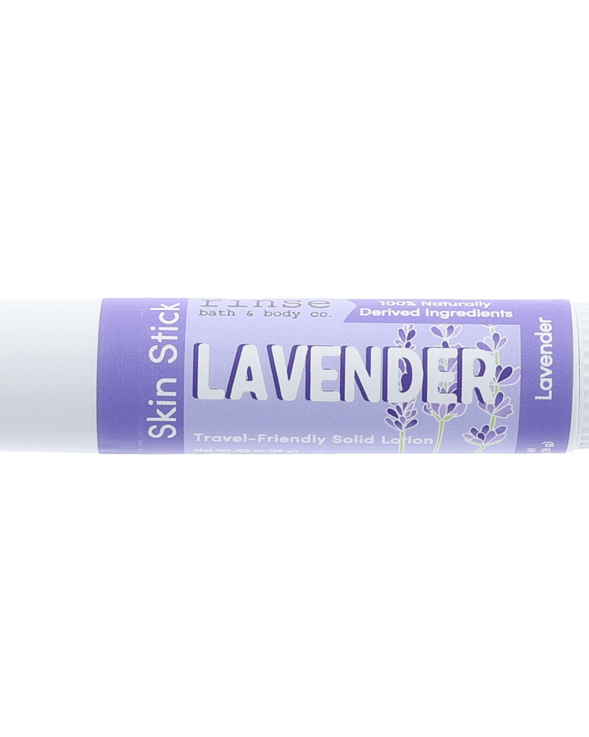 solid lotion stick in Lavender by Rinse Bath & Body