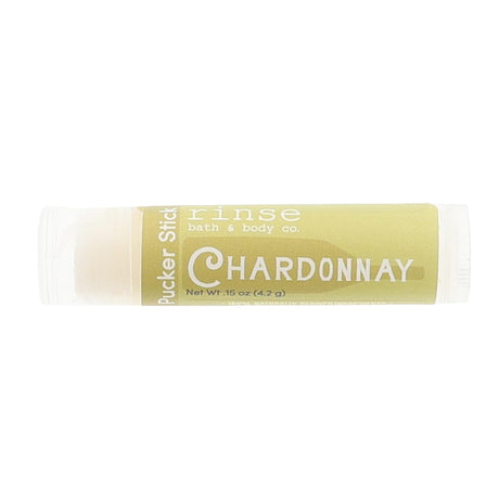 Handmade Chardonnay natural lip balm - naturally derived