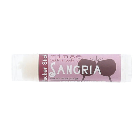Handmade Sangria natural lip balm - naturally derived