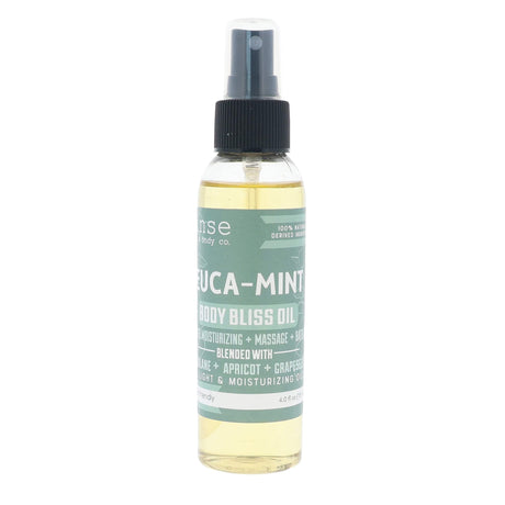 natural body oil in Euca Mint by Rinse Bath & Body