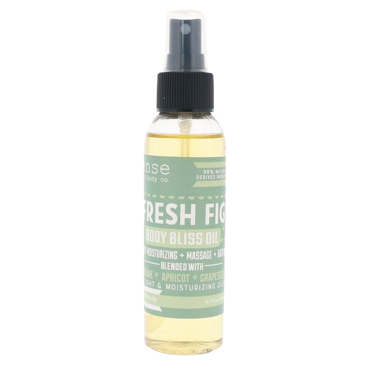 Rinse Fresh Fig natural body oil - lightweight moisture that absorbs fast