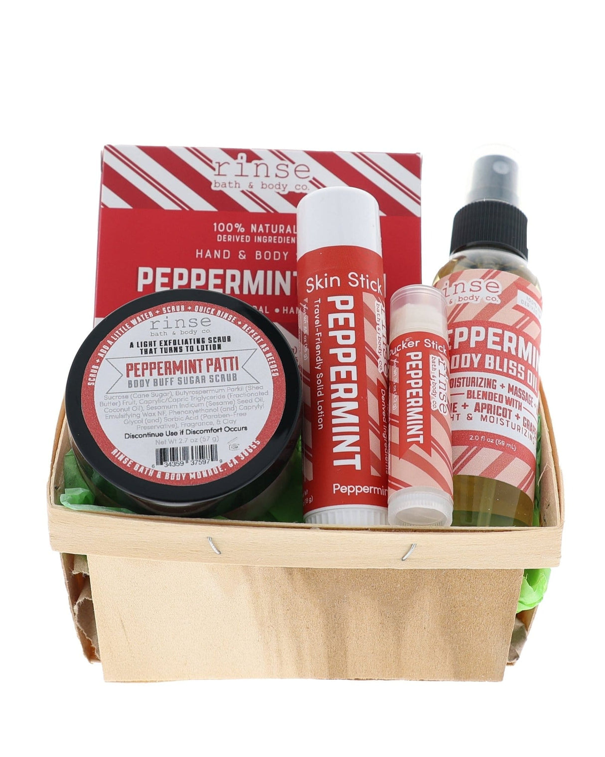 Rinse Peppermint Patti Travel Holiday Bundle - curated gift collection