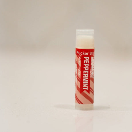 natural lip balm in Peppermint by Rinse Bath & Body - detail view