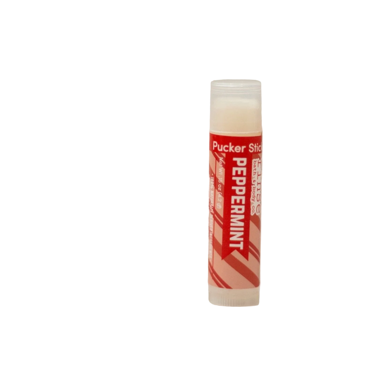 natural lip balm in Peppermint by Rinse Bath & Body