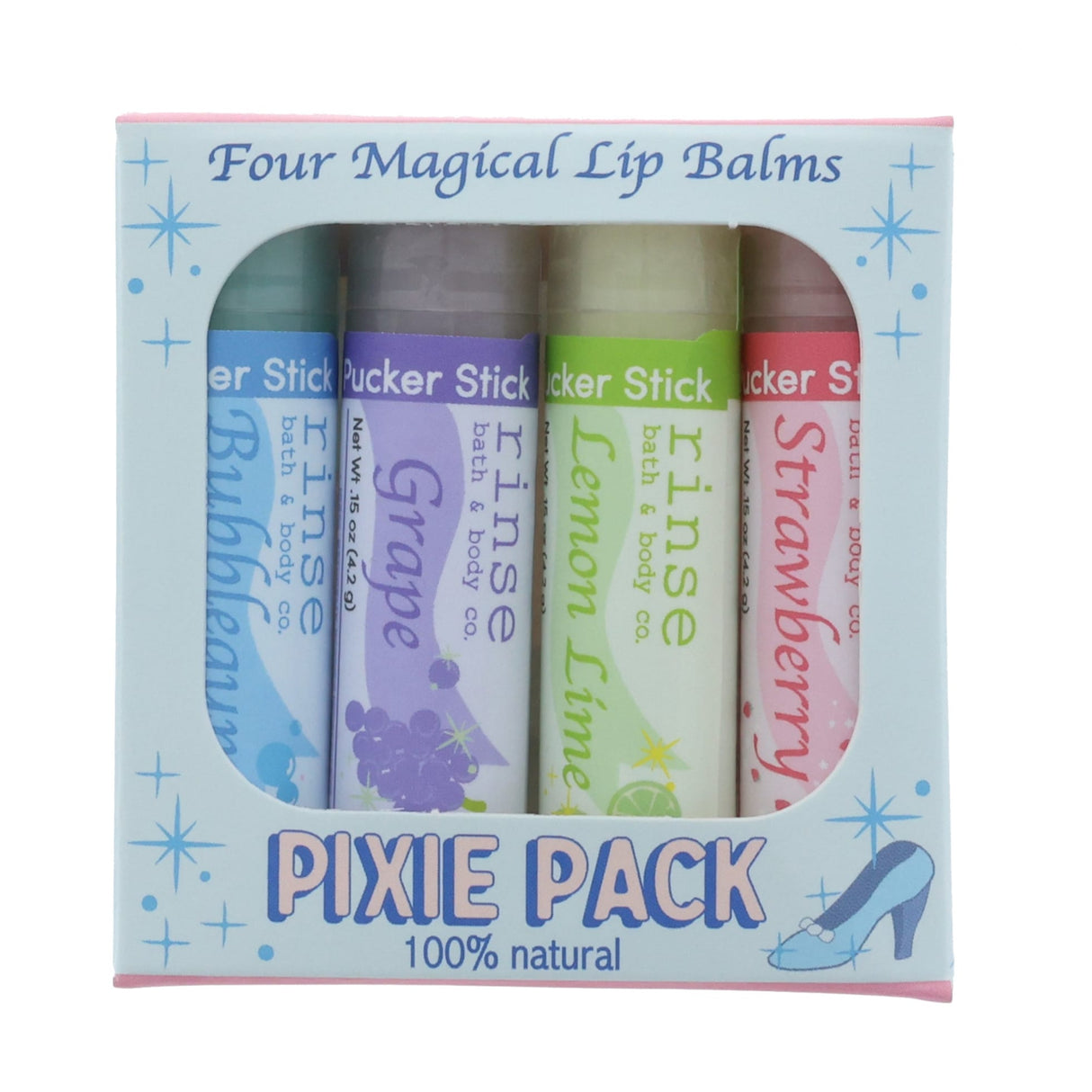 Handmade Pixie natural lip balm - naturally derived