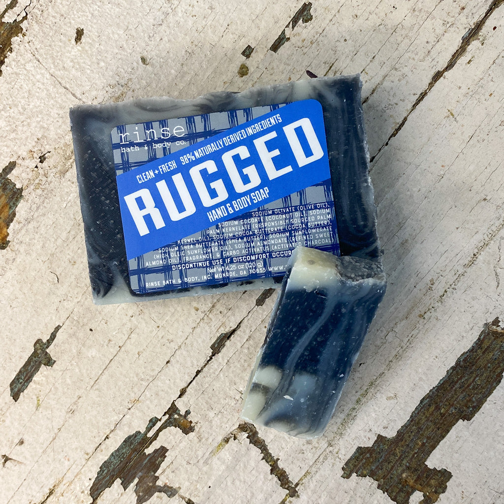 Rugged Soap Slice - Rinse Bath & Body
