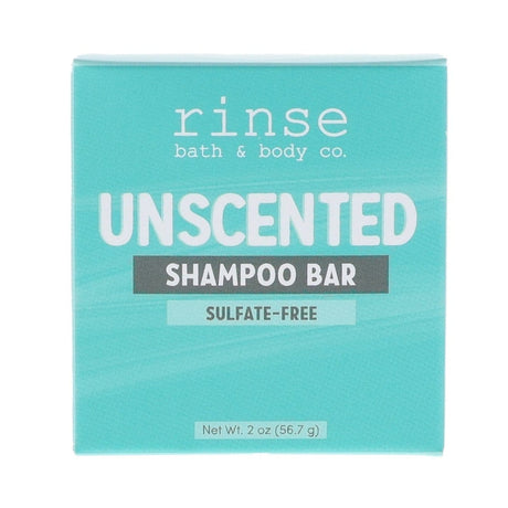 natural shampoo bar in Unscented Sulfate Free Shampoo Bar by Rinse Bath & Body