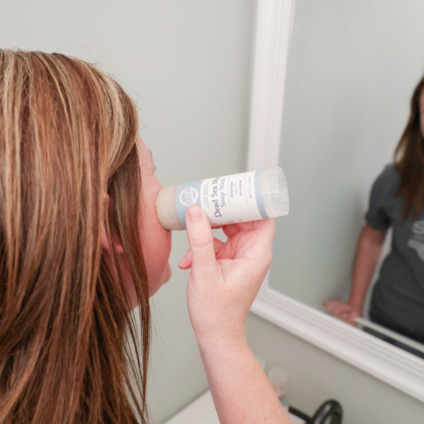 Handmade Dead Sea Mud natural bath & body product - naturally derived - alternate angle