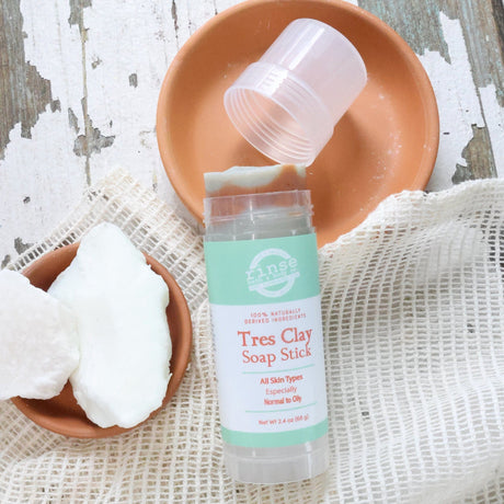 Natural natural bath & body product | Tres Clay | Rinse Bath & Body Co. - detail view