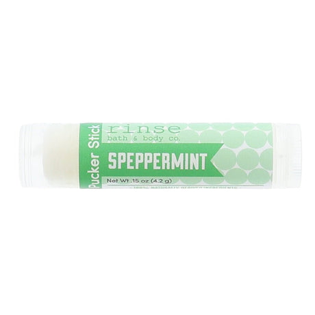 Rinse Speppermint natural lip balm - long-lasting moisture