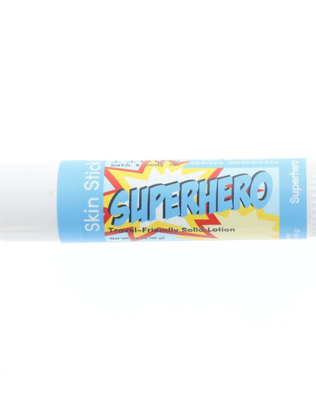 Handmade Superhero solid lotion stick - naturally derived
