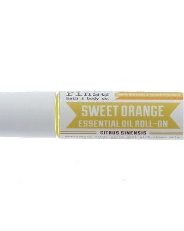 Sweet Orange Essential Oil Roll-On — 4:5 product frame, Rinse Bath & Body Co.