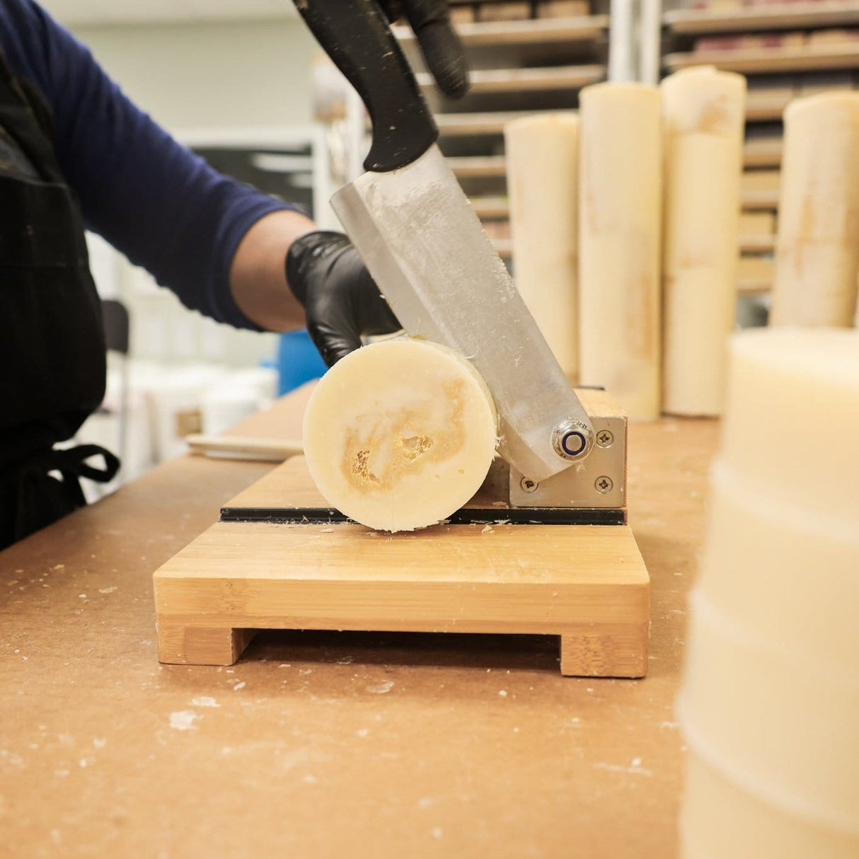 Rinse Tea Tree Loofah handmade natural bar soap - moisturizing and gentle - lifestyle shot