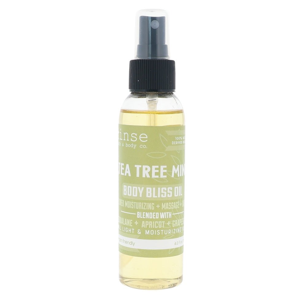Tea Tree Mint Body Bliss Oil - Rinse Bath & Body