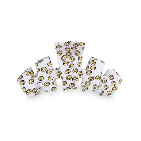 Teleties Medium Classic Hair Clip - Miles of Smiles - Hair Accessories