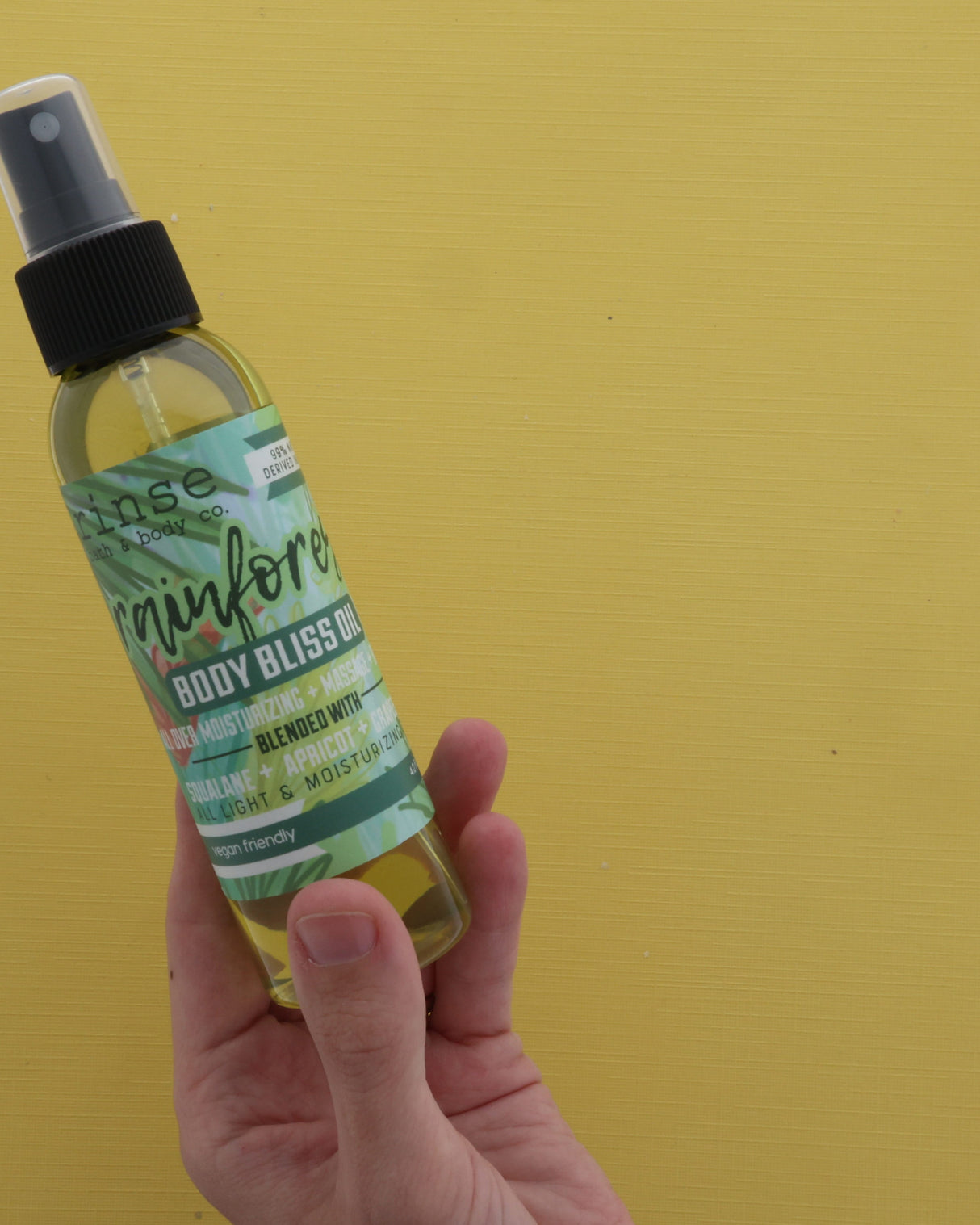 Rainforest Body Bliss oil by Rinse Bath & Body