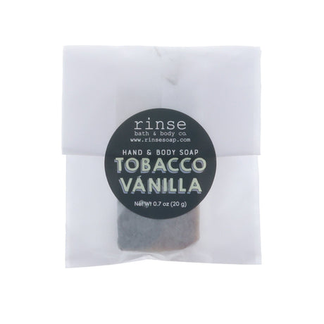 Tobacco Vanilla natural bath & body product from Rinse - family-made since 2003