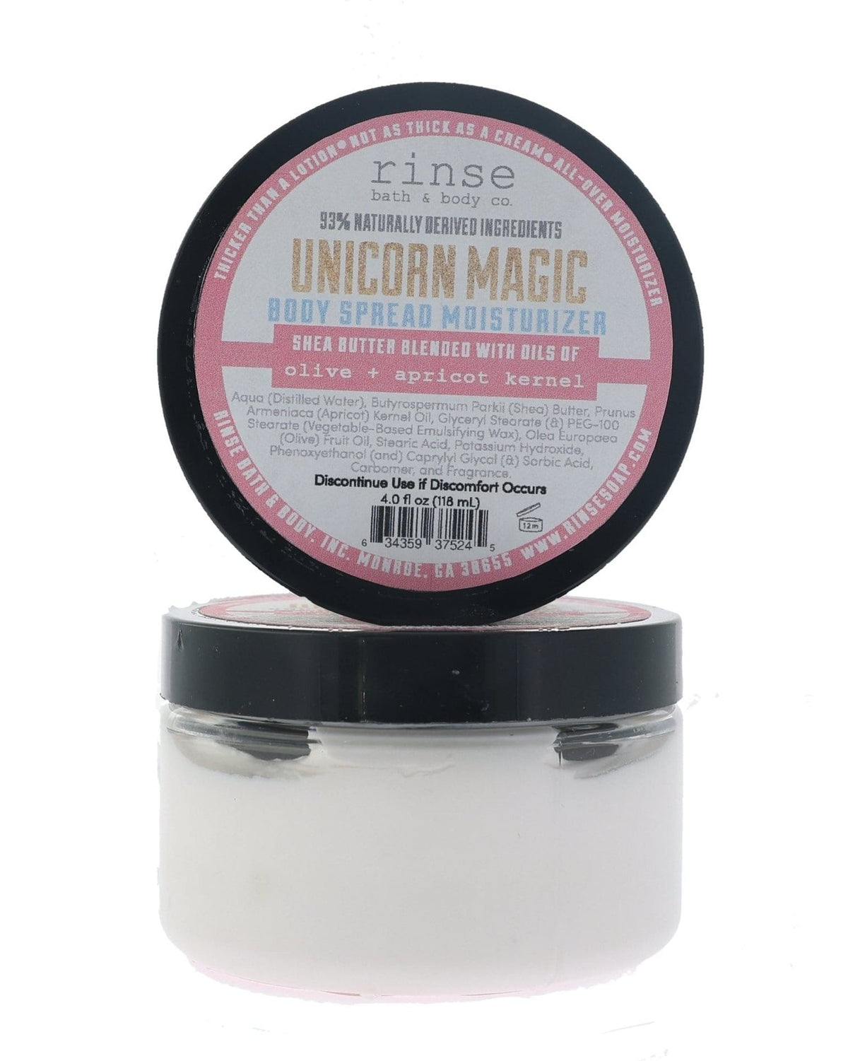 natural body lotion in Unicorn Magic by Rinse Bath & Body