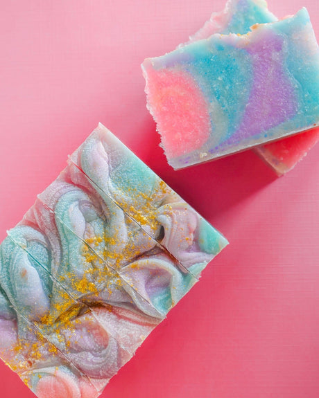 Handmade Unicorn Soap — 4:5 product frame, Rinse Bath & Body Co.