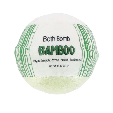 Handmade Bamboo bath bomb - naturally derived
