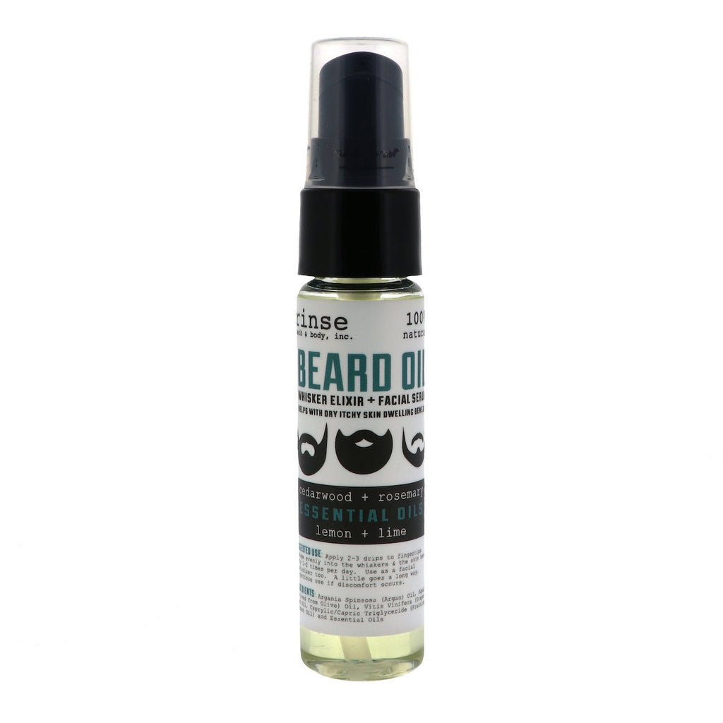 Beard Oil (skin & whisker elixir) - Rinse Bath & Body