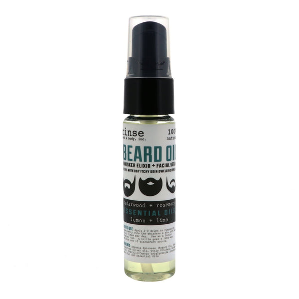 Beard Oil (skin & whisker elixir) - Rinse Bath & Body