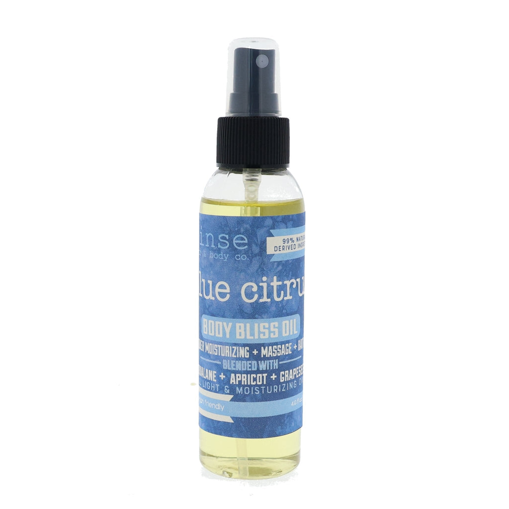 Blue Citrus Body Bliss Oil - Rinse Bath & Body