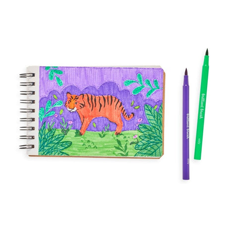 Rinse Brilliant Brush Markers- set of 24 - handmade natural product - detail view