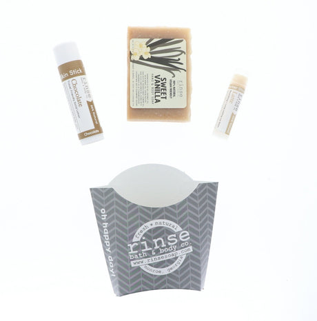 Handmade Build Your Own natural bath and body gift set - naturally derived - alternate angle