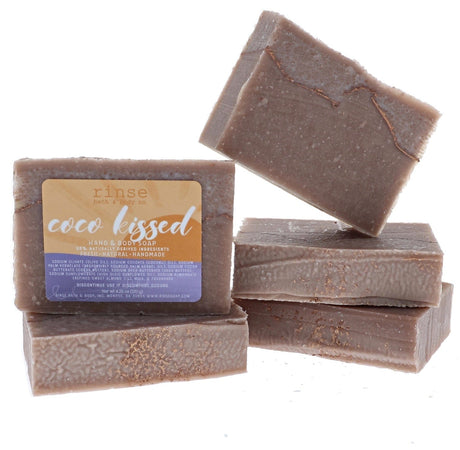 Natural handmade natural bar soap | Coco Kiss | Rinse Bath & Body Co.