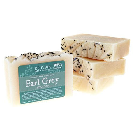 Earl Grey Tea handmade natural bar soap from Rinse - paraben-free since 2003