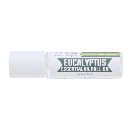 essential oil roll-on in Eucalyptus by Rinse Bath & Body