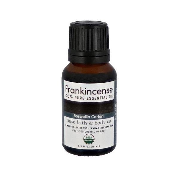 Frankincense Essential Oil - Certified Organic - Rinse Bath & Body
