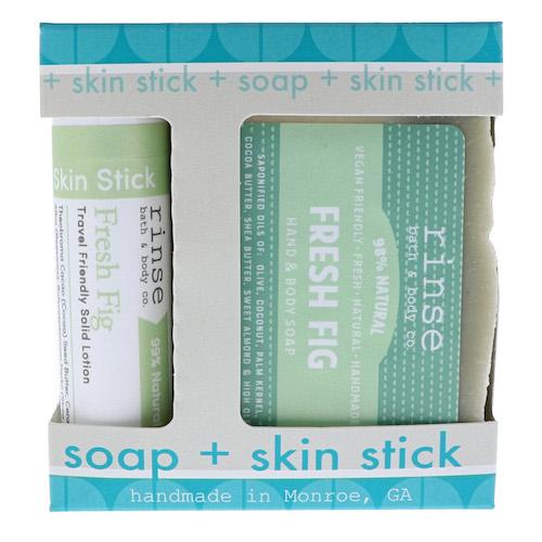 Natural natural bath and body gift set | Fresh Fig | Rinse Bath & Body Co.