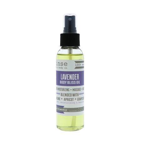 Lavender Body Bliss Oil - Rinse Bath & Body