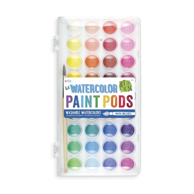 Rinse Lil' Watercolor Paint Pods - handmade with care
