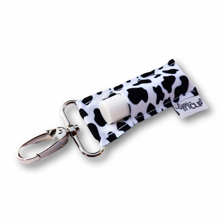 LippyClip Lip Balm Holder - Cow Print by Rinse Bath & Body