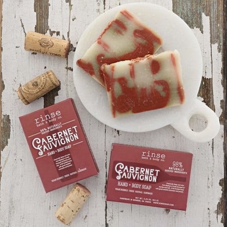 Mini Cabernet Sauvignon Soap - Rinse Bath & Body