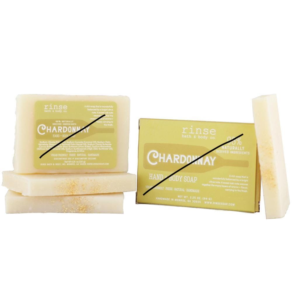 Natural handmade natural bar soap | Chardonnay | Rinse Bath & Body Co.