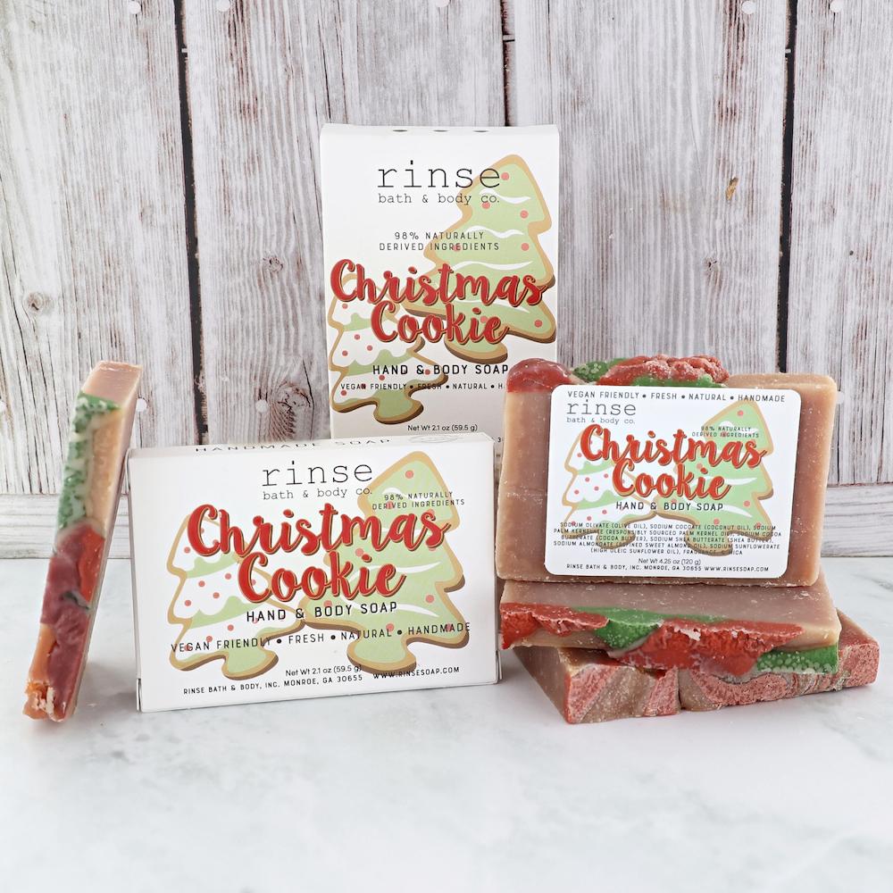 Mini Christmas Cookie Soap - Rinse Bath & Body