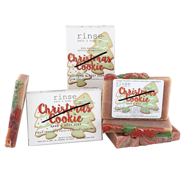 Mini Christmas Cookie Soap- Aged - Rinse Bath & Body